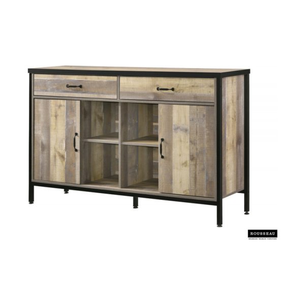 Dressoir 2 deuren 2 laden, keuze voor moderne woonruimtes