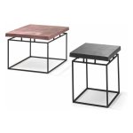 Zaza Home Bijzettafel 'Aron' Metaal (Set Van 2)