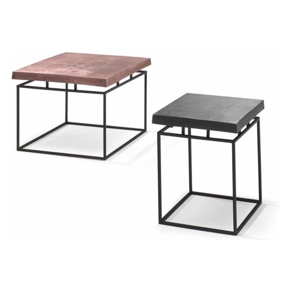 Zaza Home Bijzettafel 'Aron' Metaal (Set Van 2)