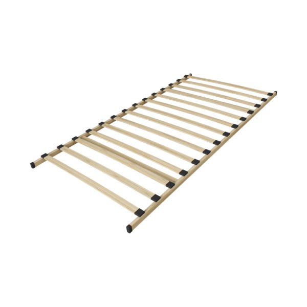Lattenbodem 'Alpha' 100x200, 14 latten, hoogte kader: 4.5 cm, totale H: 6 cm