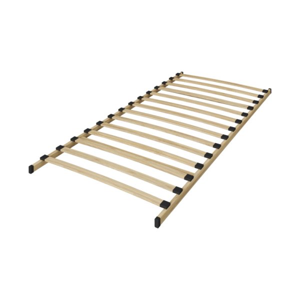 Lattenbodem 'Alpha' 90x200, 14 latten, hoogte kader: 4.5 cm, totale H: 6 cm