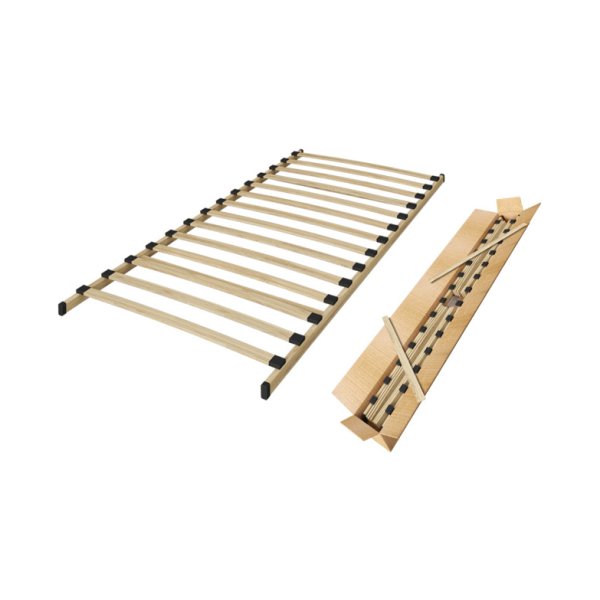 Lattenbodem 'Alpha' 90x200 - KIT, 14 latten, hoogte kader: 4.5 cm, totale H: 6 cm