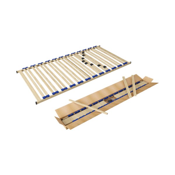 Lattenbodem 'Ruby' 90x200 - KIT, 24 latten, hoogte kader: 4.5 cm, totale H: 6,5 cm