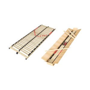 Lattenbodem 'Zittaro' 70x200 - KIT, 28 latten, hoogte kader: 5 cm, totale H: 8 cm