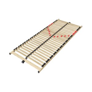 Lattenbodem 'Zittaro' 80x200, 28 latten, hoogte kader: 5 cm, totale H: 8 cm