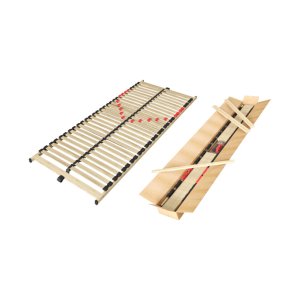 Lattenbodem 'Zittaro' 80x200 - KIT, 28 latten, hoogte kader: 5 cm, totale H: 8 cm