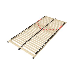 Lattenbodem 'Zittaro' 90x200, 28 latten, hoogte kader: 5 cm, totale H: 8 cm