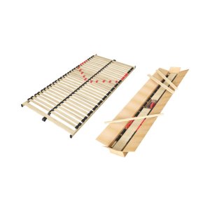 Lattenbodem 'Zittaro' 90x200 - KIT, 28 latten, hoogte kader: 5 cm, totale H: 8 cm