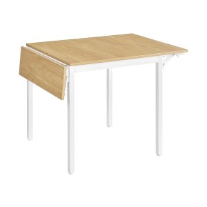 Eettafel Inklapbaar - Ruimtebesparend Klaptafel, Stabiel en Stijlvol - 120x78 cm Natuurlijke eikenkleur