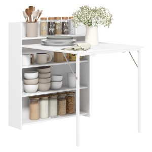 Eettafelklapbaar – Praktisch – Stabiel - Wit