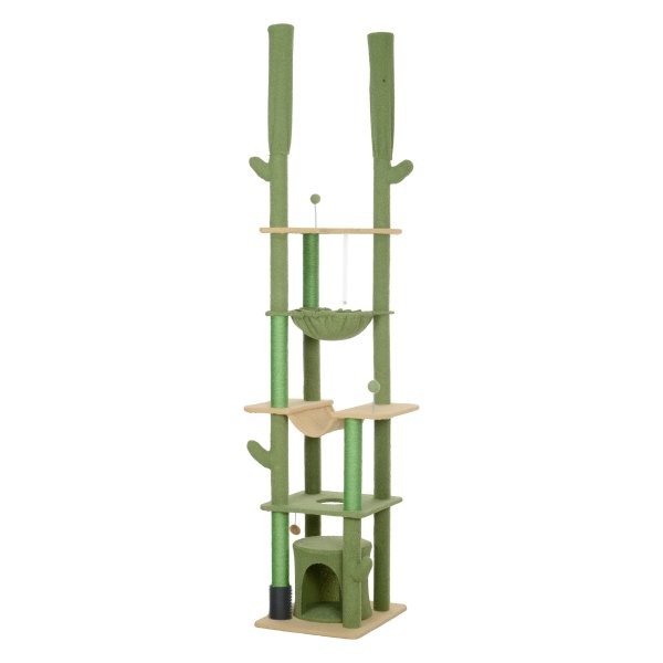 Kattenboom - Krabpaal Hoog - Kattenhol en Mand - Groen