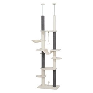 Kattenboom - LuxeKrab - Hangmatten - Speelbal - Grijs