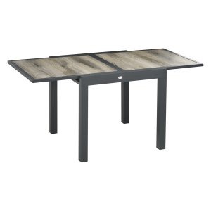 Eettafel - Stijlvolle en praktische - Beige-grijs