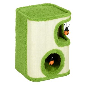 Kattentoren - Krabpaal - 2 grotten - Lieveheersbeestjes - Groen