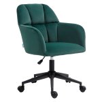 Bureaustoel - Moderne bureaustoel - Armleuningen - Hoogte verstelbaar - Groen