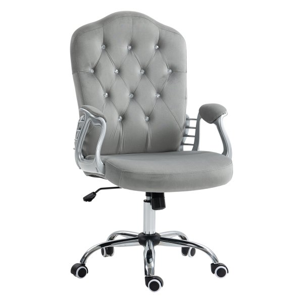 Bureaustoel - Ergodesk - Ergonomisch - Kunstleer - Grijs