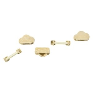 Klimmuur - CatFun - Schattige wolkvorm – Pluche hangmat - Beige