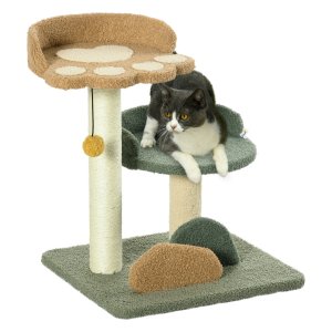 Krabpaal - HappyCat - Speelbal - Sisal - Grijs