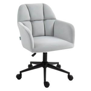 Stoel - Luxor Design - Draaibaar en verstelbaar - Lichtgrijs
