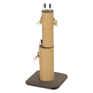 Krabpaal – LuxeKatten - Jute Veer - Bruin