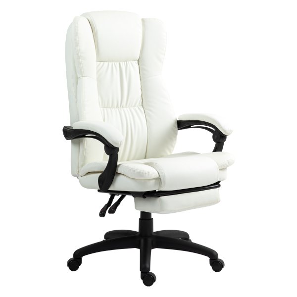 Massagestoel – Ergonomisch – Massagefunctie - Crèmekleurig