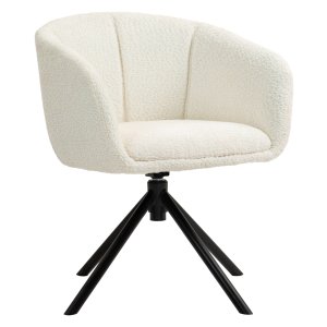Fauteuil - Comfort Design - Draaibaar - Armleuning - Roomwit
