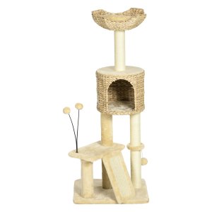 Krabpaal - SterkSisal - Kattenhol - Speelbal - Beige