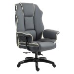 Computerstoel - ErgoChair - Ligfunctie - Hoogteverstelbaar - Zwart