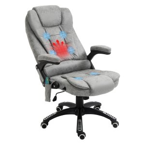 Massagefunctie – ErgoRelax - Verwarmingsfunctie – Ergonomisch - Grijs