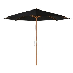 Parasolhout - LuxeTuinmeubelen - Stevig en elegant - Zwart