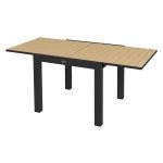 Terrastafel - Robuust - Uitschuifbaar - Geel