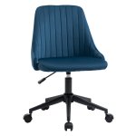 Bureaustoel - ErgoComfort - Draaifunctie - Verstelbare hoogte - Blauw