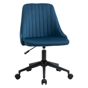 Bureaustoel - ErgoComfort - Draaifunctie - Verstelbare hoogte - Blauw