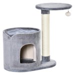 Krabmeubel - Happy Cats - kattenboom - kattenhol - grijs