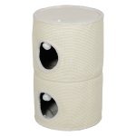 Kattentoren - Krabton - Deelbaar - Crème wit