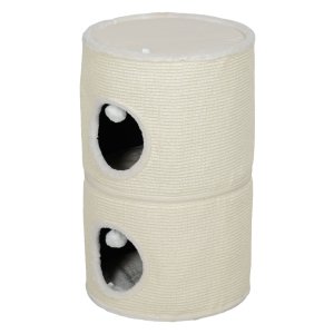 Kattentoren - Krabton - Deelbaar - Crème wit