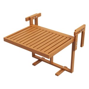 Balconettafel - Robuust - Inklapbaar - Bruin