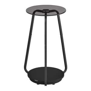 Bijzettafel – TrendyHome - Moderne stijl – 2 lagen - leisteen grijs