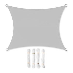 Zonnescherm - Scheurvast - UV-bescherming - Licht Grijs