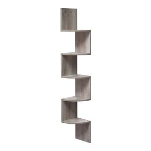 Wandplank - Zwevend Design - Boekenplank - Grijs
