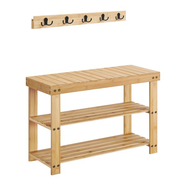 Kapstokbank - TrendyLiving - Multifunctioneel - Bamboe