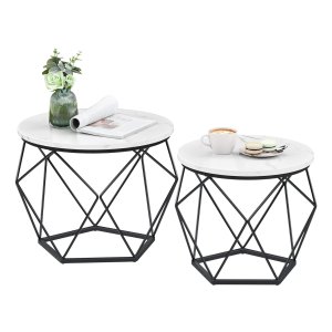 Salontafels - Moderne Stijl - Afneembaar Tafelblad - Zwart