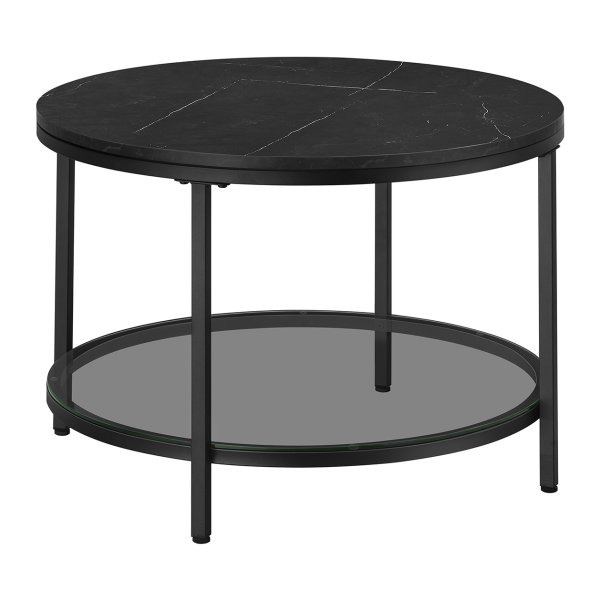 Tafel - ModernLiving - Opbergschap – Namaakmarmer - Zwart
