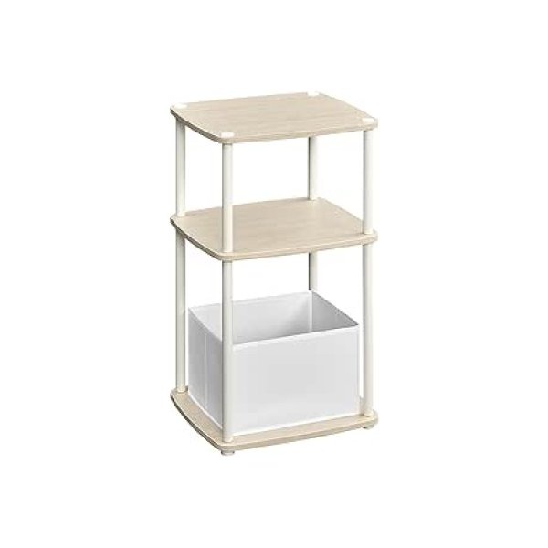 Bijzettafel – HUIS - Stoffen mand – Modern - Beige
