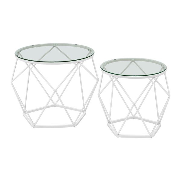 Salontafels - Moderne stijl - Afneembaar tafelblad - Transparant