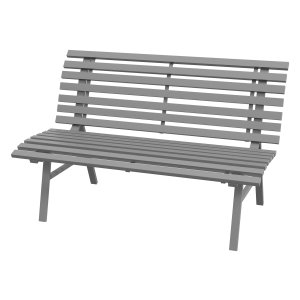 Tuinbank - LuxusGarten - Aluminium frame - Grijs