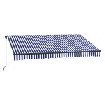 Zonnescherm - PerfectSun - Zwenkarm - UV30+ - Blauw