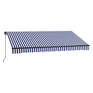 Zonnescherm - PerfectSun - Zwenkarm - UV30+ - Blauw