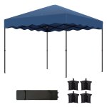 Paviljoen – LuxeParty - Stabiel & waterafstotend - Blauw