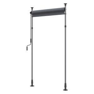 Balkonscherm - Luxeshade - Weerbestendig - Donkergrijs